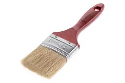 Пензель малярський плоский Intertool англійський 2.5" KT-1063 - мініатюра 4