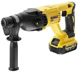 DeWALT Перфоратор акумуляторний DeWalt SDS PLUS 18В XR Li-Ion акб 1х4А·рік 2.6Дж 0-5500уд/хв 0-1500об/хв 3 режими кейс 2.88кг - мініатюра 3