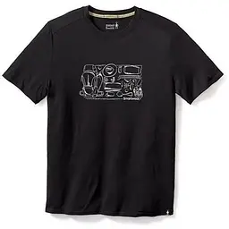 Футболка Smart Wool Merino 150 Backpacker's Tee Black S (1033-SW 16048.001-S)