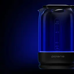 Електрочайник Polaris PWK 17107CGLD WIFI IQ Home чорний - мініатюра 6