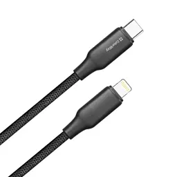 Дата кабель USB-C to Lightning 2.0m PD30W TPE embossed black ColorWay (CW-CBPDCL102-BK) - мініатюра 2