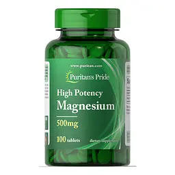 Магній Magnesium 500 mg - 100 tablets