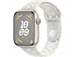 Смарт-годинник Apple Watch Series 9 GPS 45mm Starlight Alu. Case w. Pure Pl. Nike S. Band - M/L (MR9P3+MUV13)