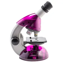 Мікроскоп дитячій SIGETA MIXI 40x-640x Purple з адаптером для смартфона та набором для дослідів (65914) - мініатюра 4