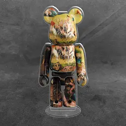 Акрилова колекційна фігурка Bearbrick Eugène Henri Paul Gauguin