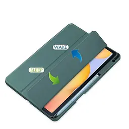 Чохол-книжка BeCover Soft Edge з кріпленням для стілусу для Samsung Galaxy Tab S6 Lite -2024 10.4" P620/P625/P627 Dark Green (710838) - мініатюра 5