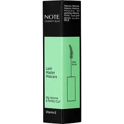 Туш для вій Note Cosmetique Lash Master Mascara 14 мл - мініатюра 4