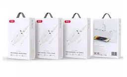 Блок адаптер комплект XO L119 dual USB-A QC18W з кабелем Mirco usb Білий - мініатюра 2