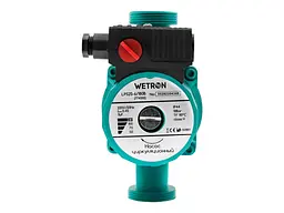 Циркуляційний насос Wetron 75 Вт Hmax 4 м Qmax 40 л/хв Ø1½ 180 мм + гайки Ø1 зелений (774312) - мініатюра 3