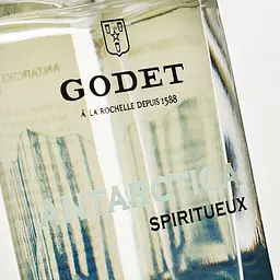 Коньяк Antarctica Godet Icy White, 40%, 0,5 л, у подарунковій упаковці з келихом - мініатюра 7
