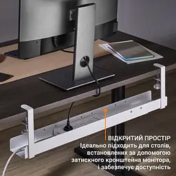 Органайзер для кабелів OfficePro (CT770W) - мініатюра 9