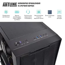 Графическая станция Artline WorkStation W75 Windows 11 Pro (W75v62Win) - миниатюра 3