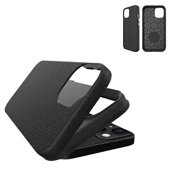 Протиударний чохол Primo Gibrid Armor для Apple iPhone 15 Black - мініатюра 4