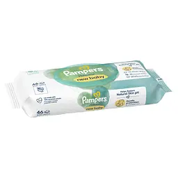 Дитячі вологі серветки Pampers Harmonie New Baby 46 шт. - мініатюра 3