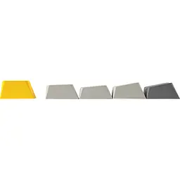 Клавіатура Ajazz AK680 MAX Magnetic Switch Black/Gray/Yellow (AK680-M-BGY-A) [142175] - мініатюра 5