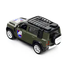 Машина TechnoDrive Автомодель серії Шеврони Героїв - Land Rover Defender 110 - 25 ОПДБр (250289M) - мініатюра 10