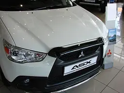 Дефлектор капоту мухобійка для MITSUBISHI ASX 2010-2013, короткий