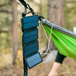 Зарядний пристрій на сонячних батареях Power Bank 25000mAh 10Вт - мініатюра 6
