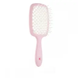 Гребінець для волосся Janeke Superbrush 1830 the Original Italian Patent Small Рожевий з білим