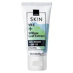 Матуючий BB-крем Avon SPF 15, Кремовий/Medium, 30 мл (158511669)