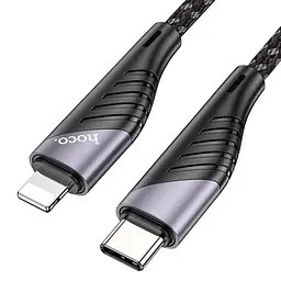 Кабель Hoco U95 Type-C to Lightning PD 1.2 м чорний