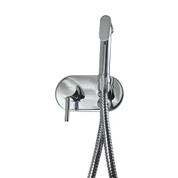 Змішувач вбудований з гігієнічним душем Globus Lux Niagara GLN-2-106 Chrome 30412 - мініатюра 5