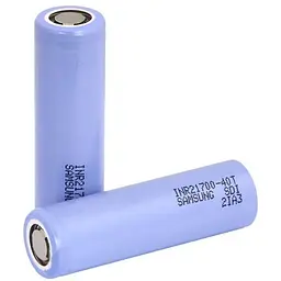 Акумулятор 21700 4000mAh, 35A, 4.2/3.6/2.5V Samsung (INR21700-40T)