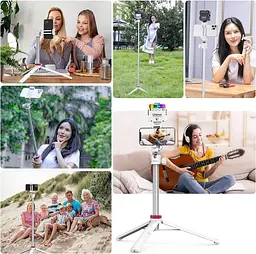 Штатив Ulanzi Vijim Multi-functional Mini Tripod White (UV-2503A MT-44 white) (2503A) - мініатюра 8