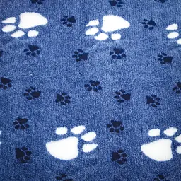 Килимок для собак Vetbed Big Paws blue 80х100 см (VB-030)