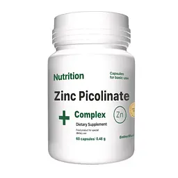 Вітаміни та мінерали EntherMeal Zinc Picolinate Complex+ 60 капсул