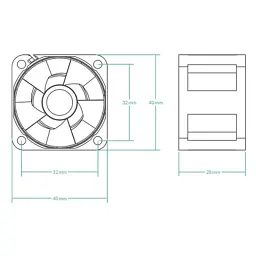 Кулер до корпусу Arctic S4028-15K (ACFAN00264A) - мініатюра 5