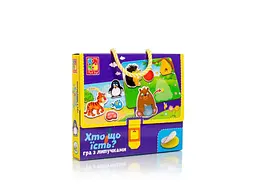 Гра настільна VLADI TOYS "Хто що їсть?" арт.VT1302-27