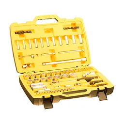 Набір торцевих інструментів Stanley FatMax Maxi-Drive у кейсі 1/4", 1/2", 81 шт. (FMMT82826-1)