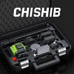 Набір для лазерних рівнів 16 ліній Green -4x360° 4D Самовирівнювальний лазерний рівень поперечної лінії, обертова основа - мініатюра 5