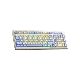 Клавіатура Aula S99 Wireless/Bluetooth/USB UA White/Purple (6948391209906) - мініатюра 3
