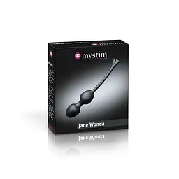 Mystim - Jane Wonda Geisha Balls Duo - Вагінальні кульки з електростимуляцією, 19.6х3.3 - мініатюра 4