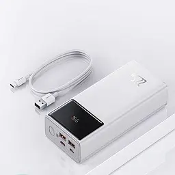 Зовнішній акумулятор Baseus Star-Lord 30000 мАh 22.5W (PPXJ060102) білий - мініатюра 6