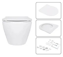Набір Qtap Nest 4 в 1 підвісний унітаз Jay Ultra Quiet 520x360x320 + комплект інсталяції QT07335175W48195 - мініатюра 7