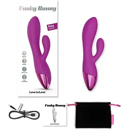 Вібратор-кролик Love To Love Funky Bunny Sweet Orchid - мініатюра 5