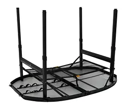 Стіл Bo-Camp Northgate 100x70 см Black/Grey (1404189) (DAS303263) - мініатюра 7