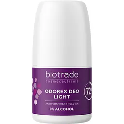 Кульковий антиперспірант-дезодорант Odorex Deo Light До 72 годин захисту без спирту 40 мл