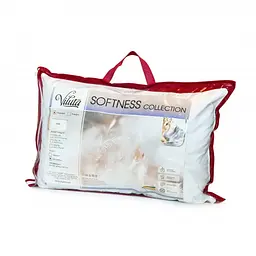 Подушка з лебединим пухом Viluta Soft 21399 40х60 см біла - мініатюра 2