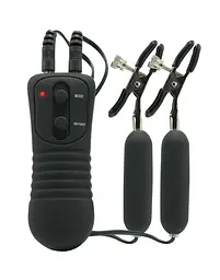 Затискачі для сосків - FFS Vibrating Nipple Clamps - мініатюра 2