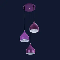 Люстра підвісна 7044462-3 PURPLE