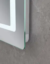 Дзеркало Mixxus Style MR13-70x50-Reverse (LED Touch, антизапотівання, димер, регулювання яскравості) MI6665 - мініатюра 9