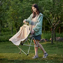 Стілець складаний Naturehike Stellaluna T01 CNH23JU13002, пісочний - мініатюра 8