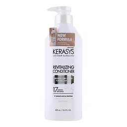 Ревіталізуючий кондиціонер для волосся Kerasys Hair Clinic Protein Care System Rosehip Oil, 400 мл