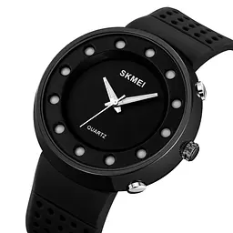 Чоловічий наручний годинник 2132BK Black Skmei acs0030246 - мініатюра 3