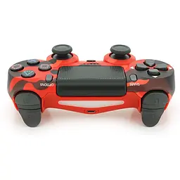 Геймпад джойстик DoubleShock Wireless PS4 Vibration Dualshock 4 Red-Haki - мініатюра 3