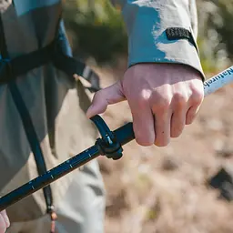Трекінгова палиця 3-секційна Naturehike ST06 NH17D006-D, 66-135 см, біла - мініатюра 7